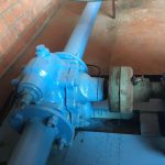 Монтаж насоса для перекачки нефтепродуктов