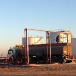 Площадка слива нефтепродуктов
